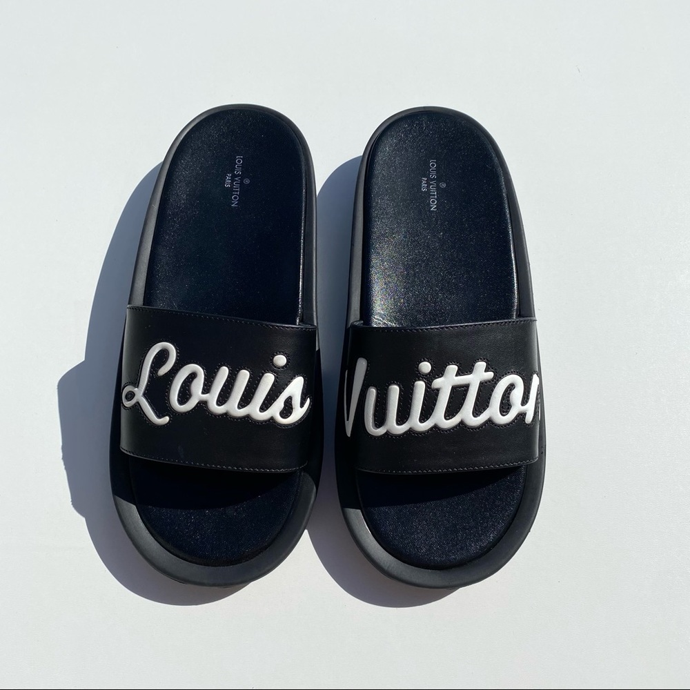 Louis Vuitton Sunbath Mule Slides Size 39